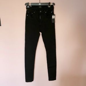 COH "Rocket": black high waisted skinny sz25